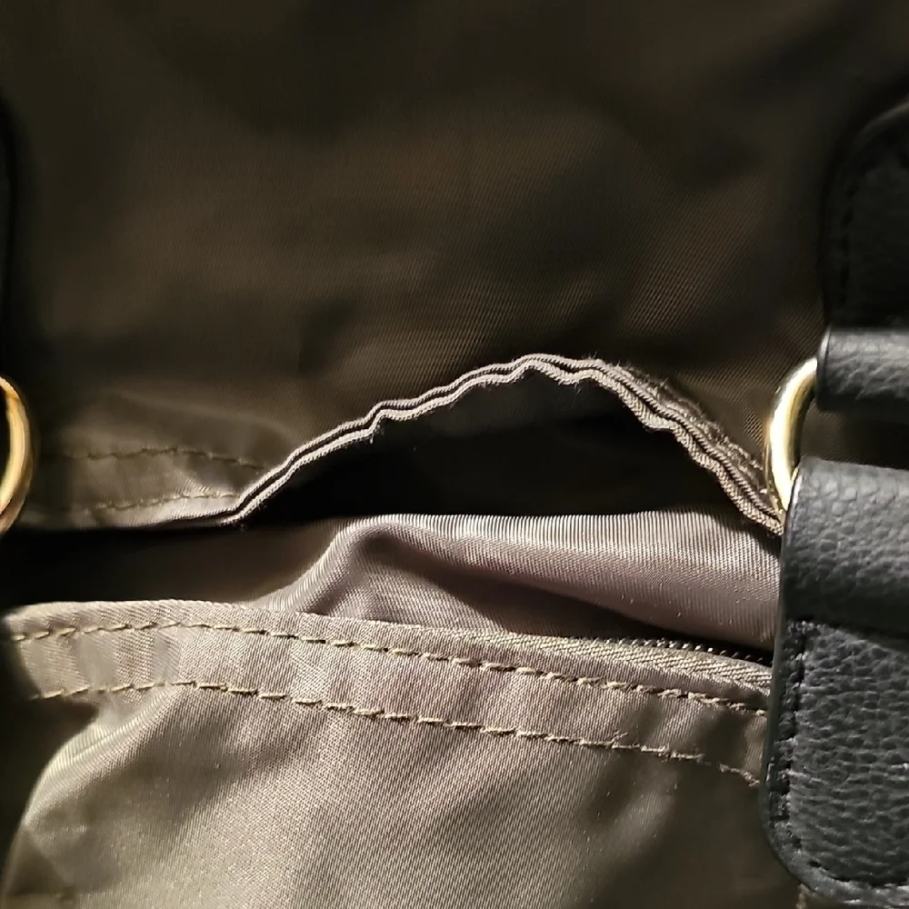 American Eagle Olive Green Nylon Backpack BRAND NEW
